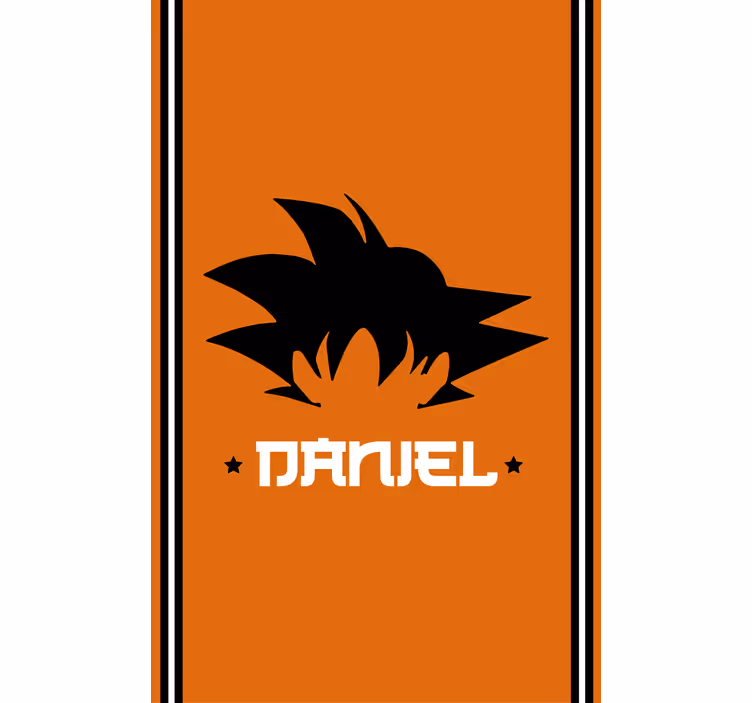 Customizable Goku Superhero blind - TenStickers