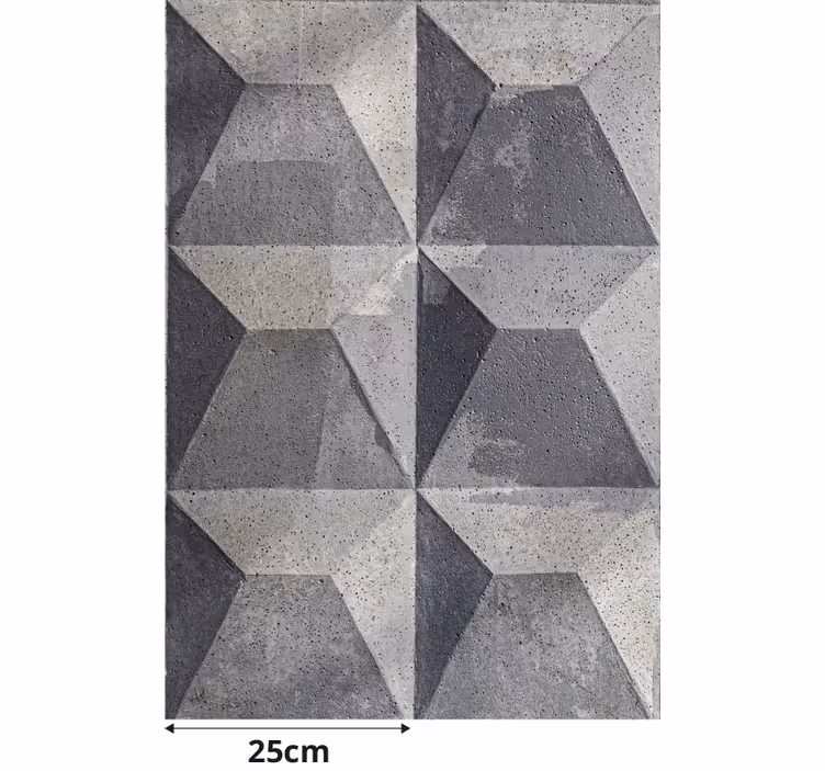 "Béton brut" texture Modern blind - TenStickers