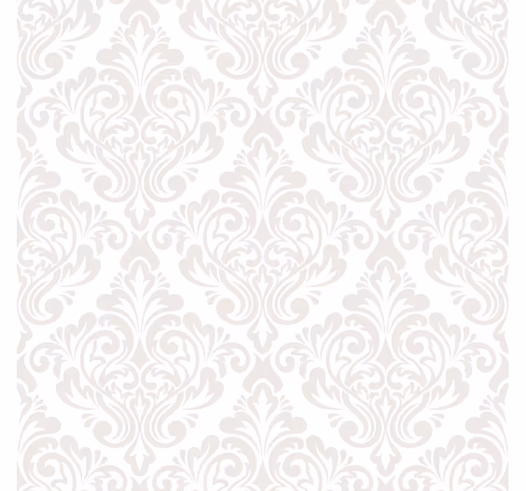 White damask Living room blind - TenStickers