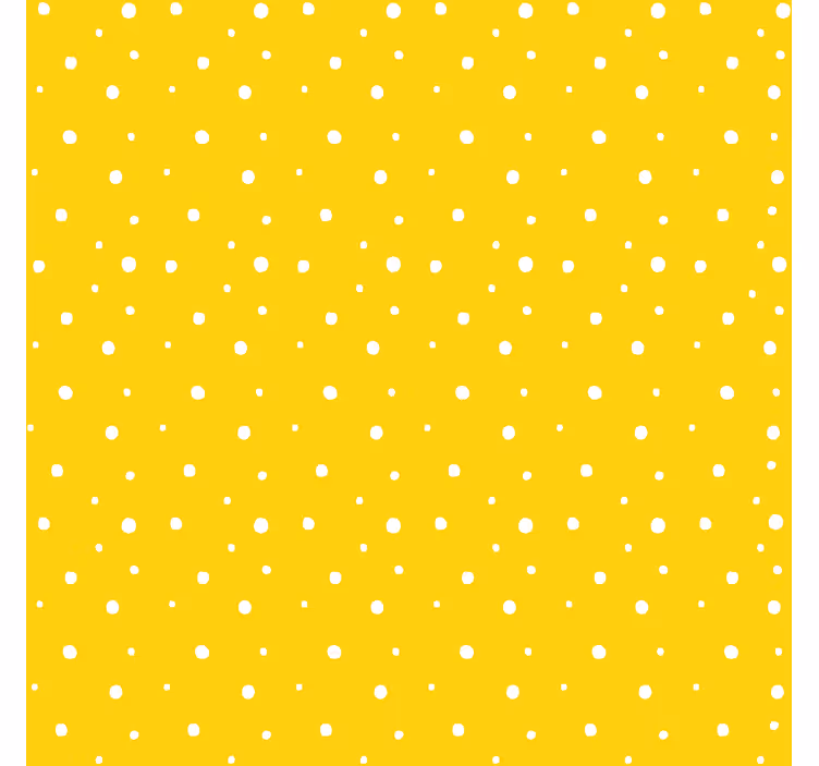 circles pattern Yellow blind - TenStickers