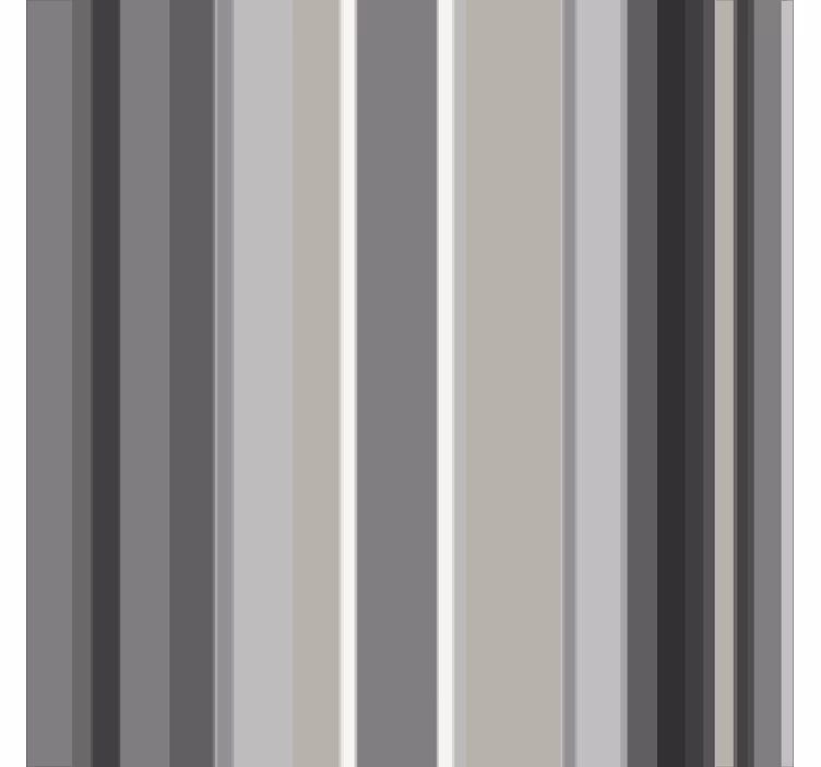Striped gray pattern elegant blind - TenStickers