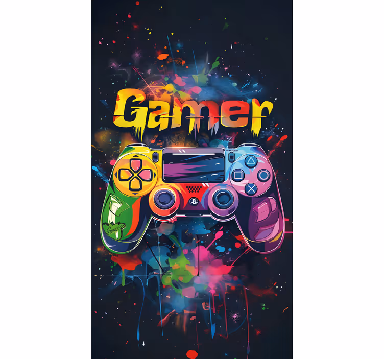 Multicolor control geek blind - TenStickers