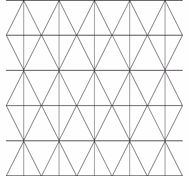 Minimalistic style nordic blind - TenStickers
