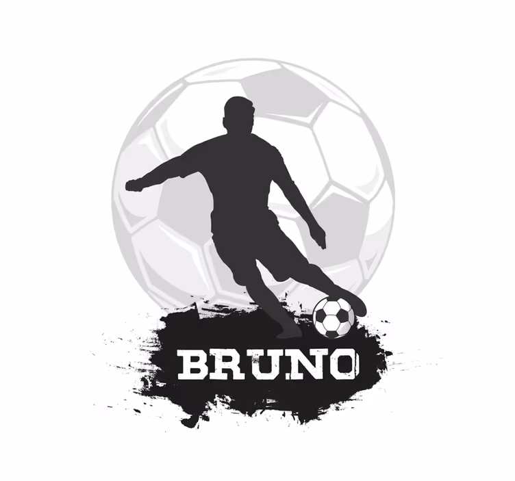 Customisable soccer ball soccer window blind - TenStickers
