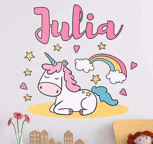 Unicorn Wall Stickers Unicorn Wall Stickers