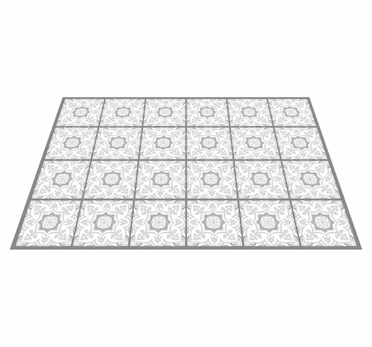 Gray tones original placemat - TenStickers