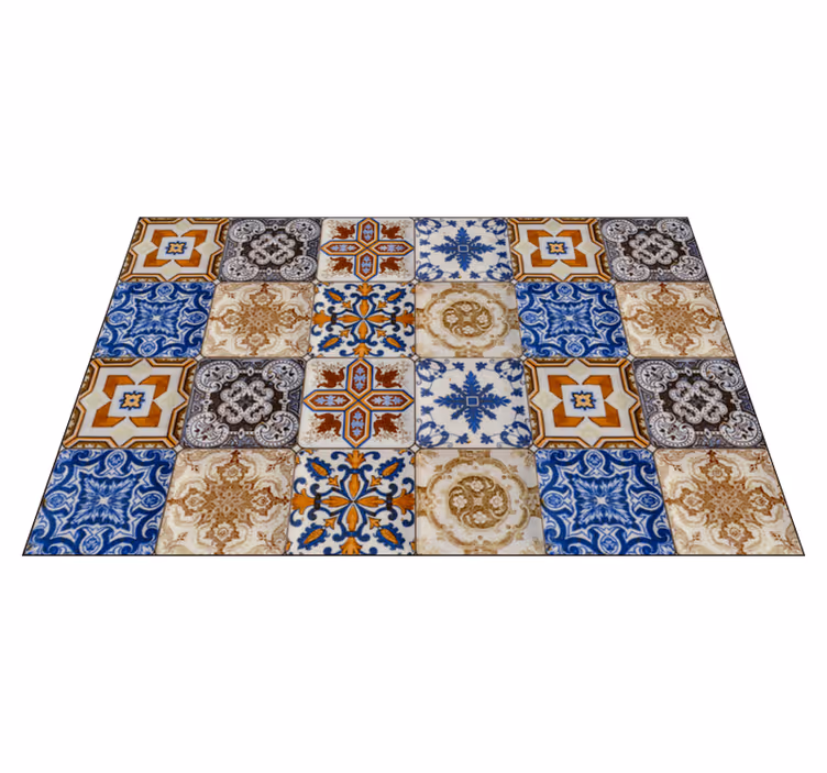 Multicolor hydraulics original placemat - TenStickers