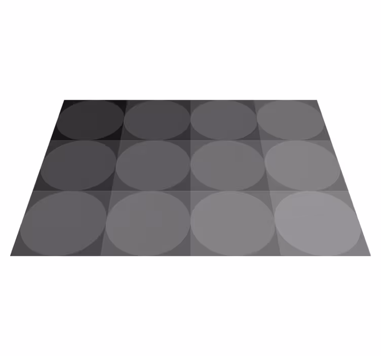Placemat with delicate circular design - TenStickers