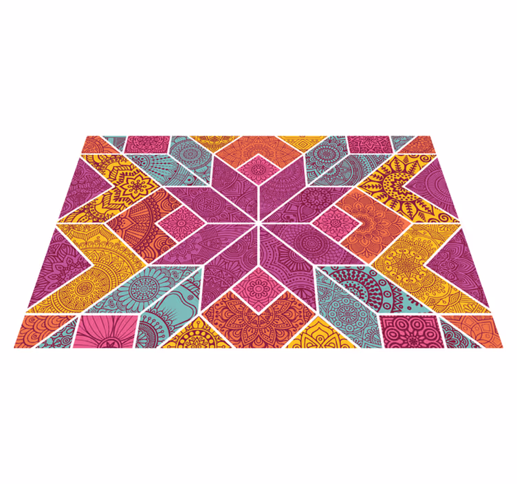 Paisley Mosaic paisley placemats - TenStickers