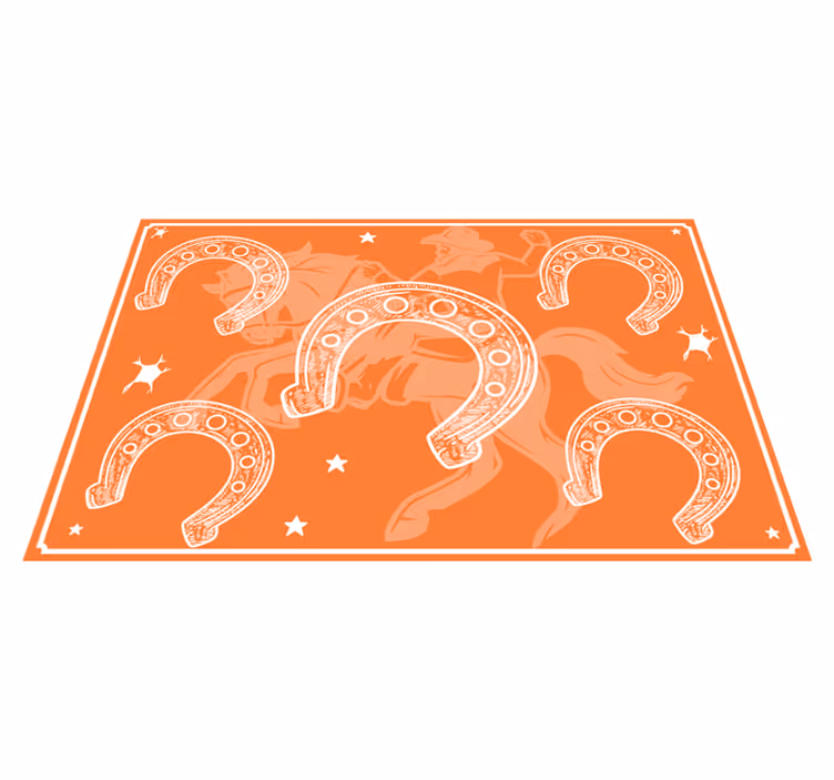 Horseshoe Other colors placemats - TenStickers