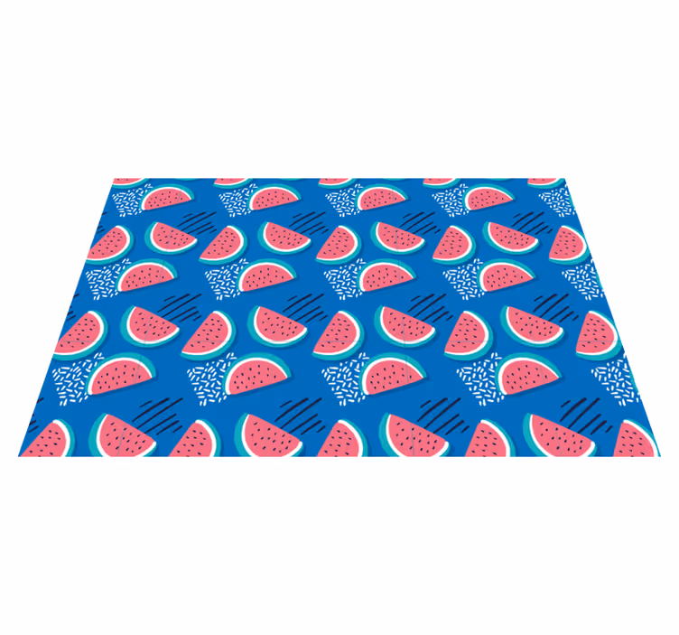 Original placemat watermelon design - TenStickers