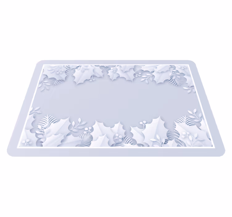 Christmas placemat with stylish festive design - TenStickers