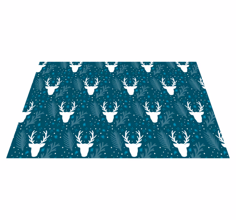 Christmas placemat for a stylish holiday table - TenStickers