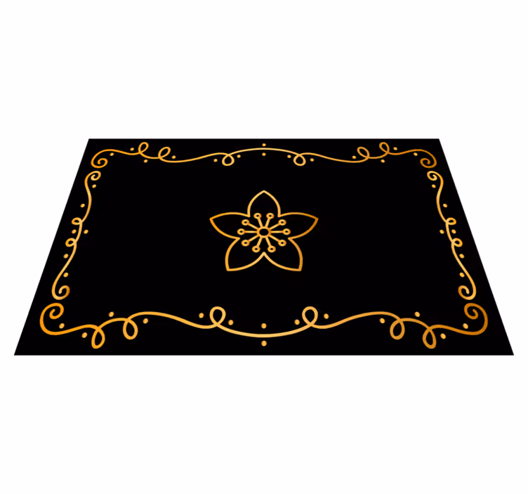 Original placemat with elegant botanical design - TenStickers