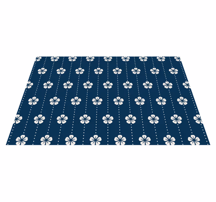 Original placemat floral design tabletop - TenStickers