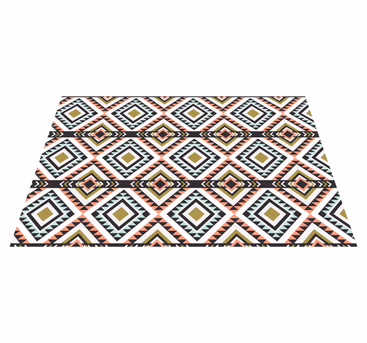 Boho pattern textured placemats - TenStickers