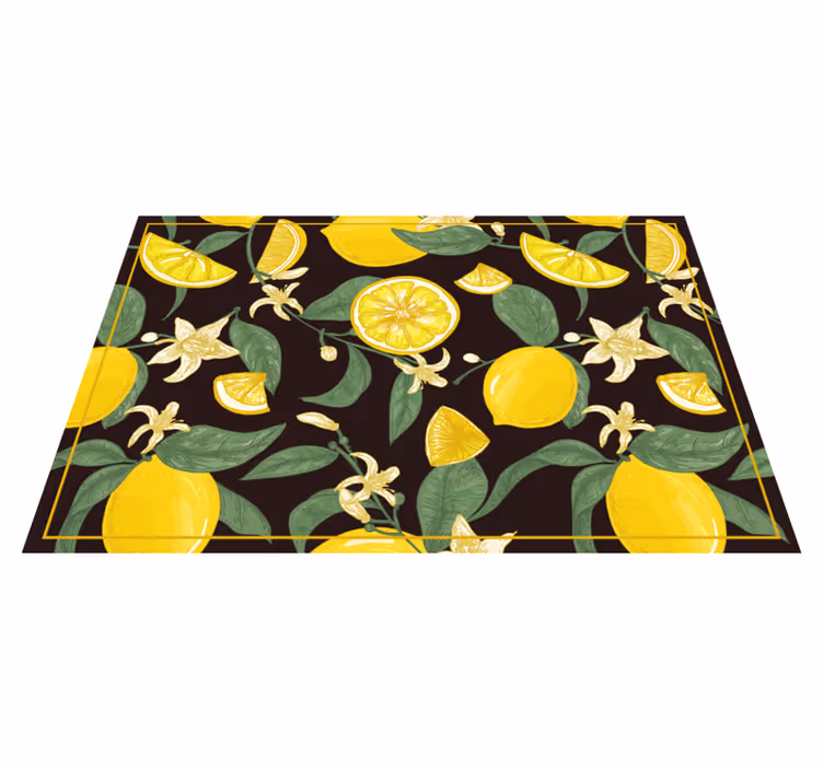 Lemon pieces original placemats - TenStickers