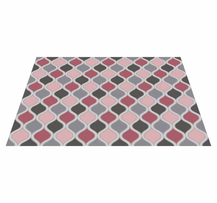 Colorful patterned texture placemat - TenStickers