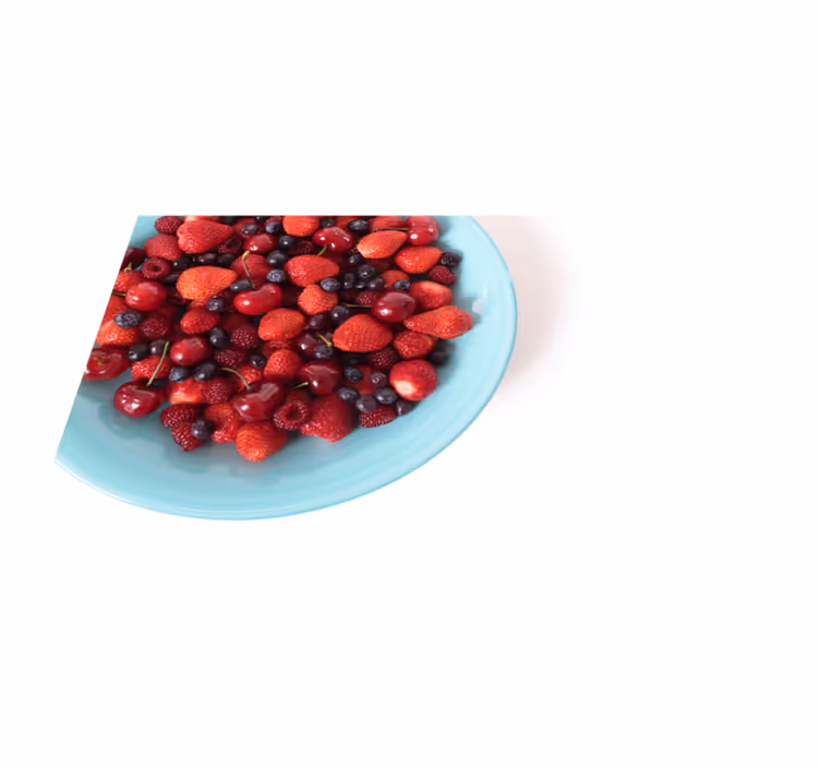 Strawberry mix Vinyl placemats - TenStickers