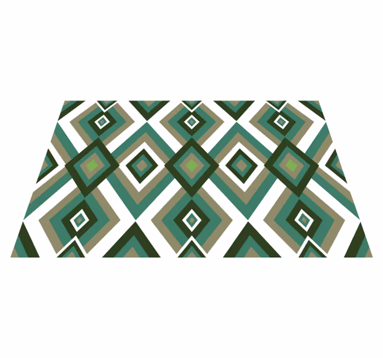 Modern placemat geometric design arrangement - TenStickers