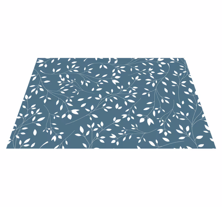 Lush leaf pattern placemat - TenStickers