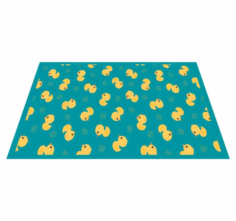 Children placemat cute duckling design - TenStickers