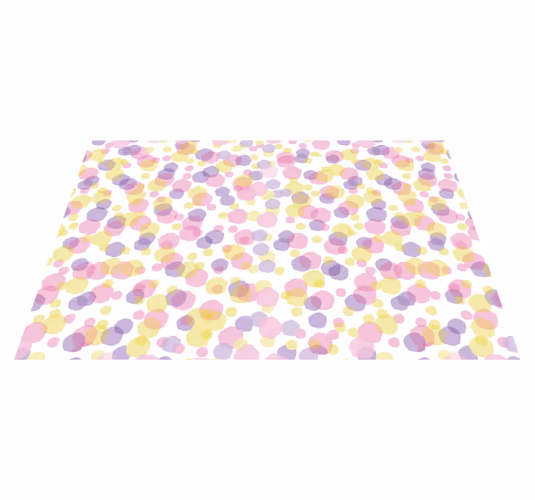 Colorful abstract patterns placemat - TenStickers
