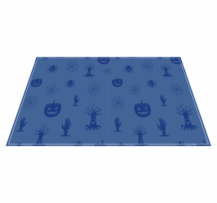 Halloween placemat for eerie themed decor - TenStickers