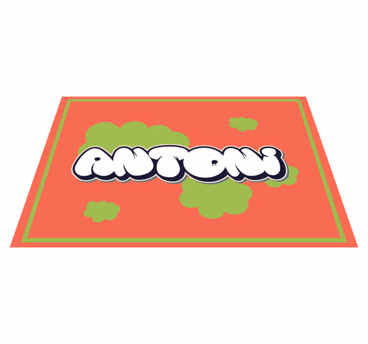 Personalizable placemat for your unique name - TenStickers