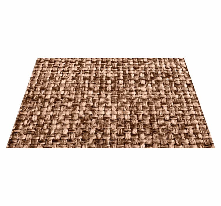 Natural fiber weave placemat - TenStickers