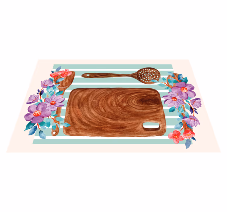 Original placemat elegant dining display - TenStickers