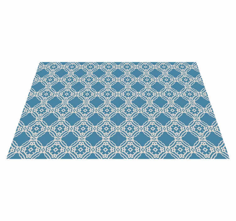Antique vintage blue and white placemats - TenStickers