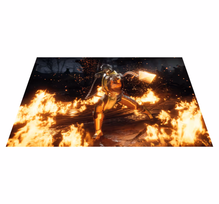 Original placemat with bold character design - TenStickers