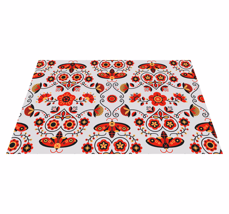 Original placemat lively floral arrangement - TenStickers