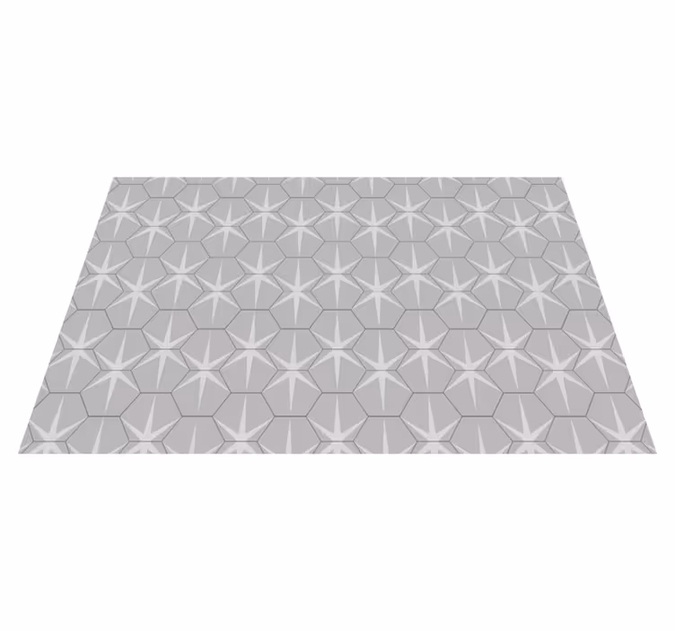 Placemat with hexagonal star design - TenStickers