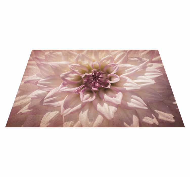 Original placemat elegant floral arrangement - TenStickers