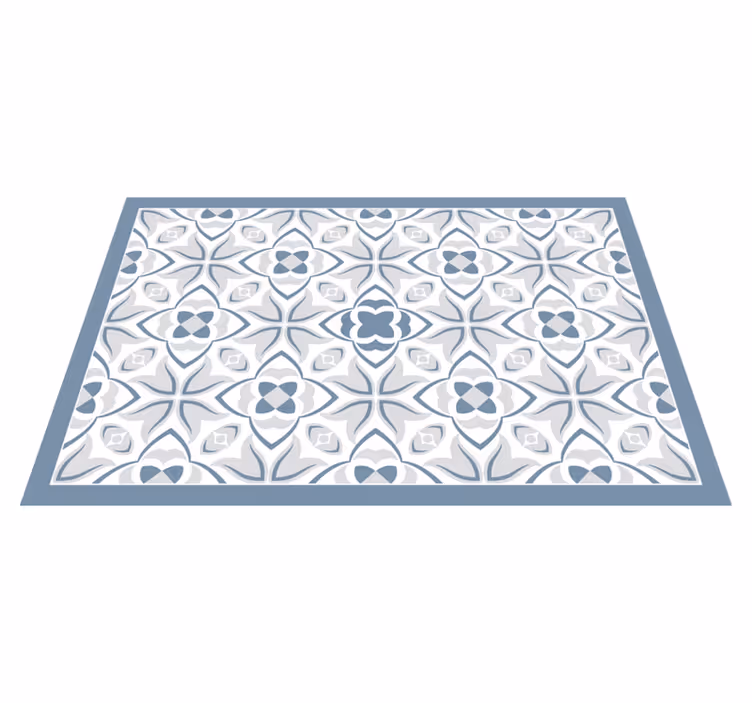 Intricate floral design placemat - TenStickers