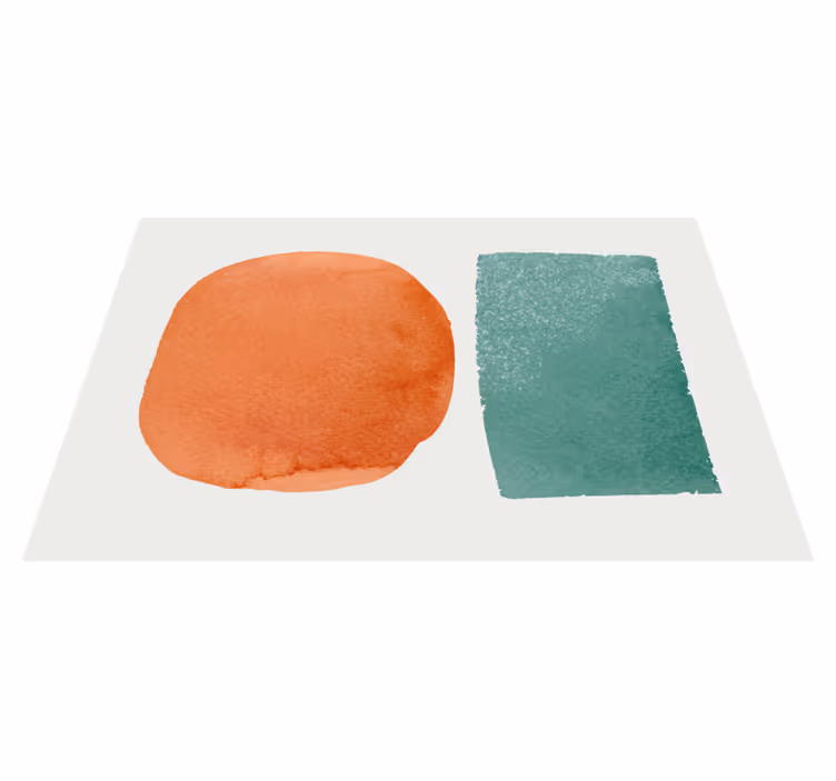 Dot and square minimalist original placemats - TenStickers