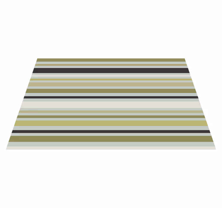 Striped pattern surface placemat - TenStickers
