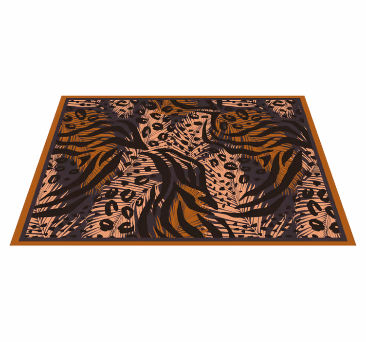 Original placemat floral jungle design - TenStickers