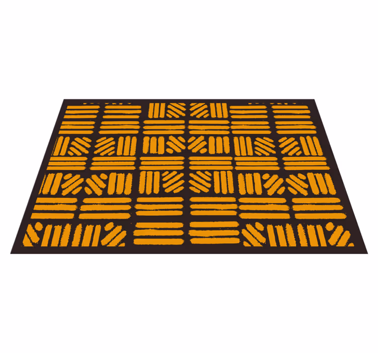 Textured patterned surface placemat - TenStickers