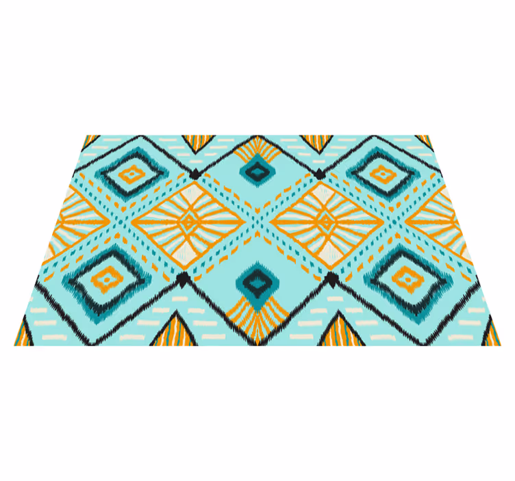 Abstract geometric motif placemat - TenStickers