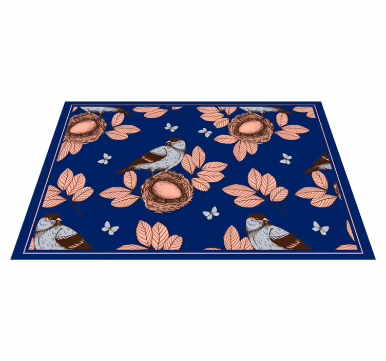 Original placemat birds nest design - TenStickers