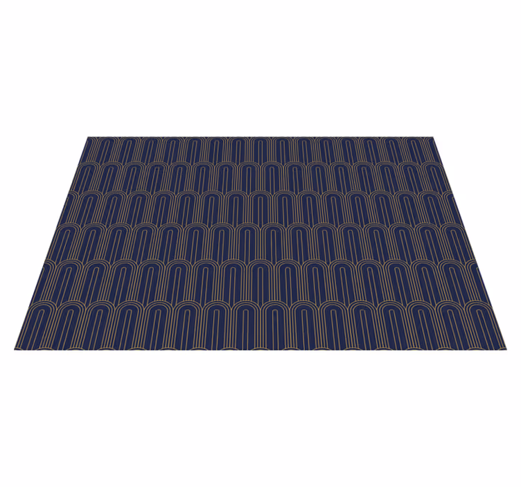 Modern placemat with elegant arched lines - TenStickers