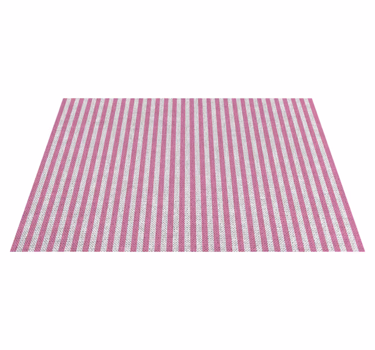 Striped table top placemat - TenStickers