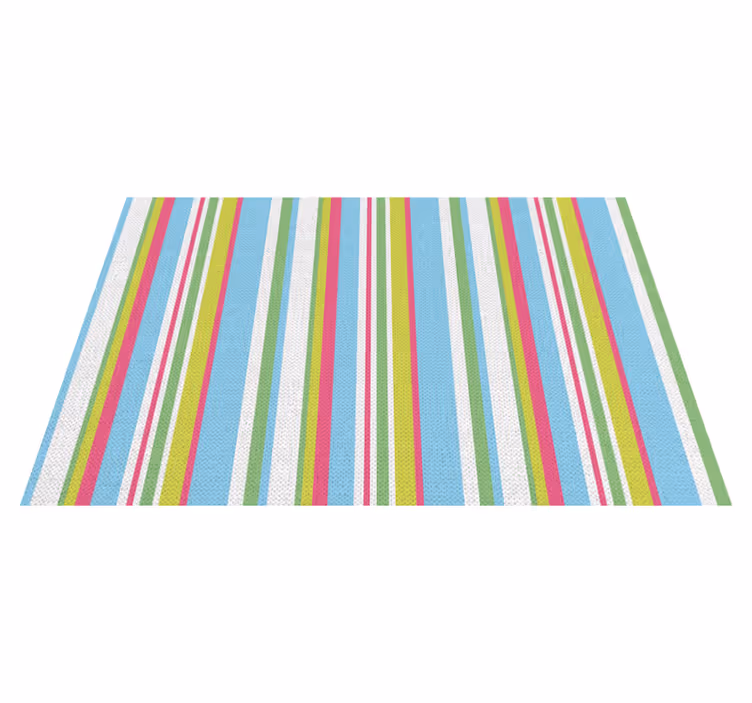 Vertical colorful design home placemats - TenStickers