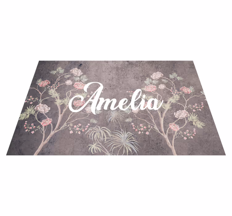 Vintage style rose tree original placemats - TenStickers