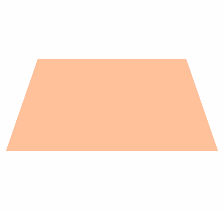 Peach fuzz vinyl Placemats - TenStickers