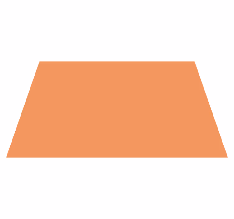 Apricot Crush vinyl Placemats - TenStickers