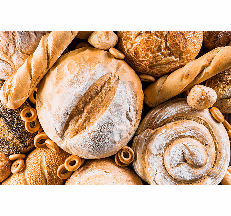 French bakery photo mural - TenStickers